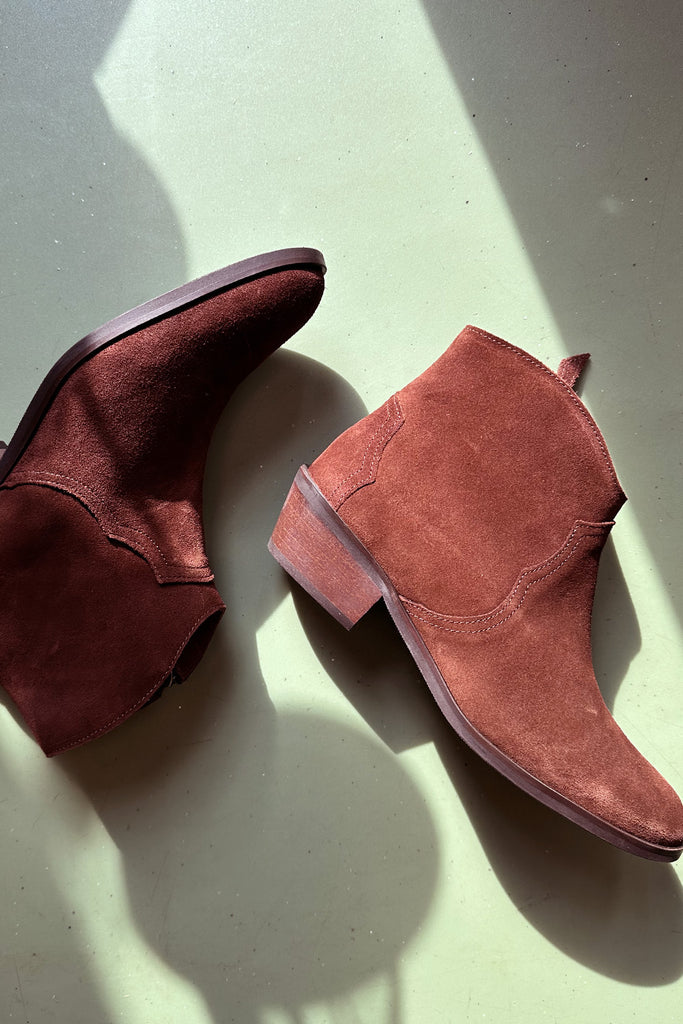 Stivaletti A.Copenhagen camoscio cioccolato