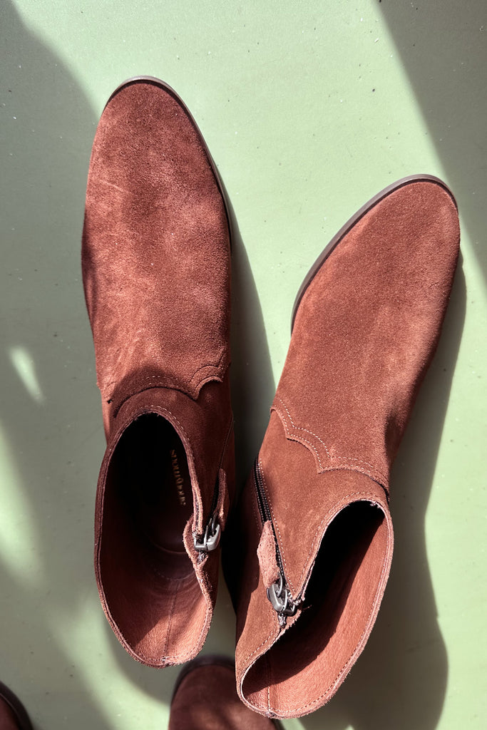 Stivaletti A.Copenhagen camoscio cioccolato