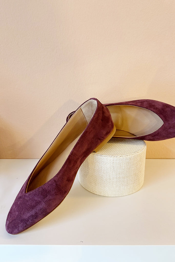 Ballerine Anniel suede amarena