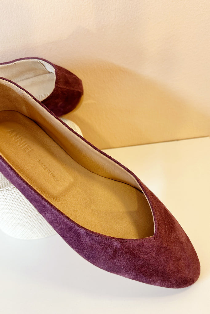 Ballerine Anniel suede amarena