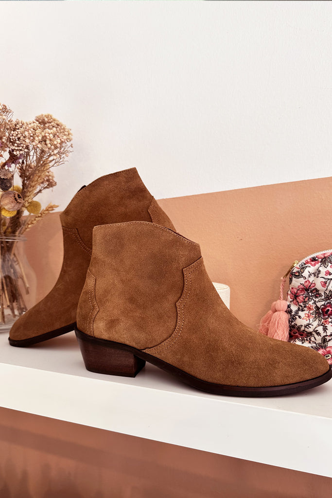 Stivaletti A.Copenhagen camoscio cannella