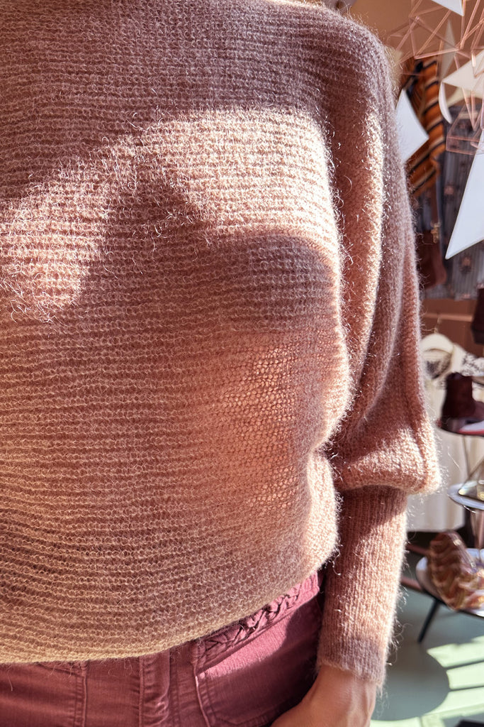 Maglione C. Bertani color caramello