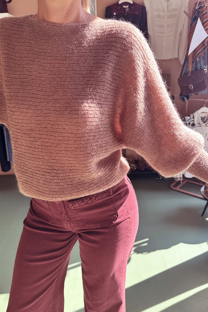 Maglione C. Bertani color caramello