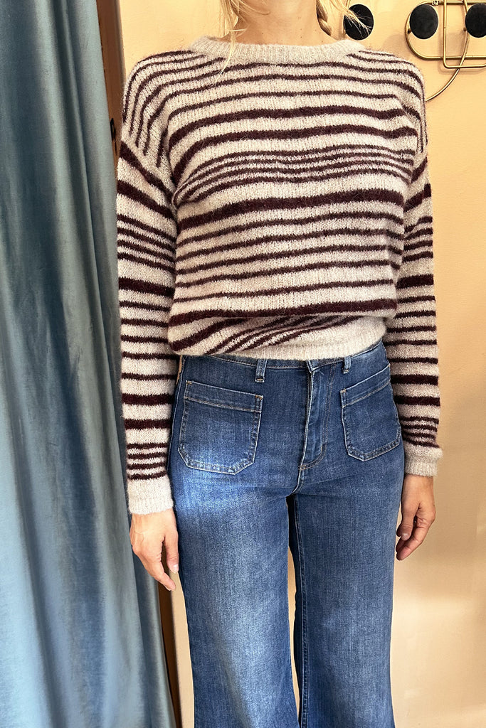 Maglione C. Bertani mastice e barolo lurex