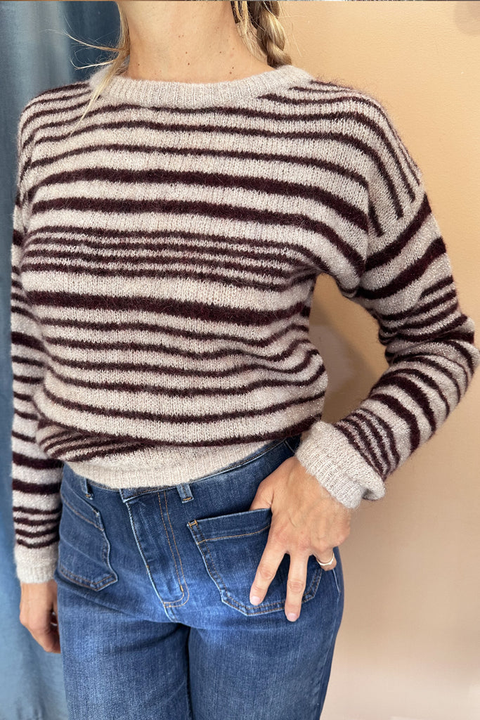 Maglione C. Bertani mastice e barolo lurex