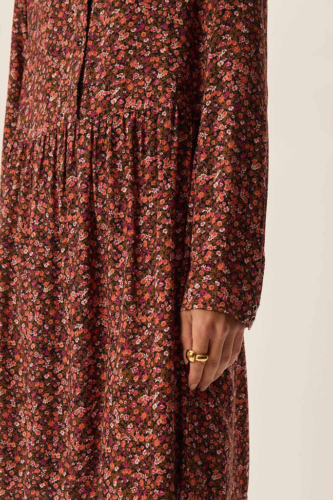 Abito Des Petits Hauts fantasia fiorellini zucca