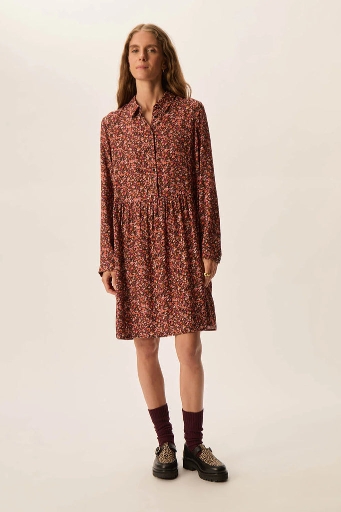 Abito Des Petits Hauts fantasia fiorellini zucca