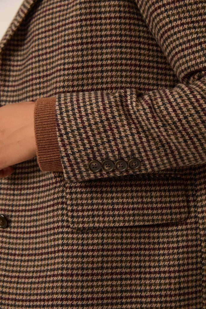 Blazer Des Petits Hauts pied de poule ottanio melograno
