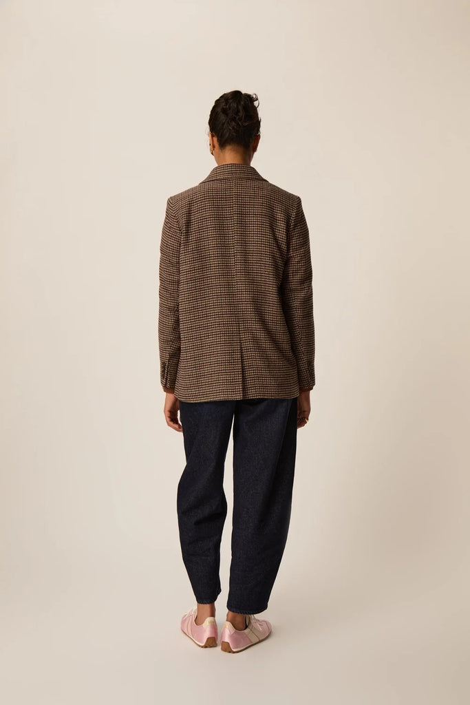 Blazer Des Petits Hauts pied de poule ottanio melograno