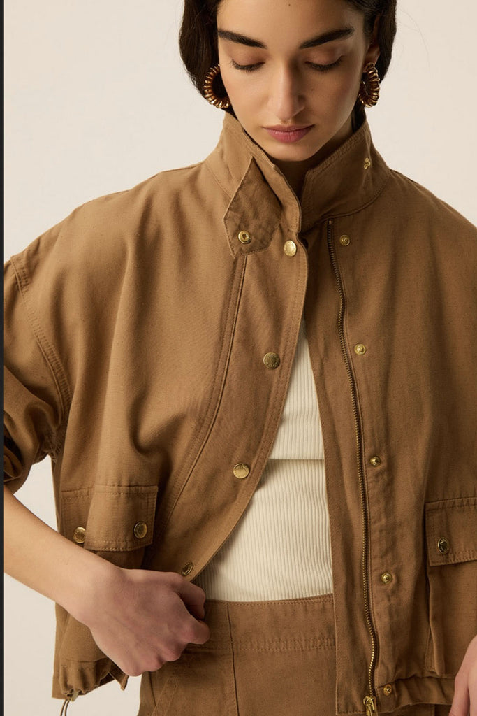 Bomber Des Petits Hauts nocciola