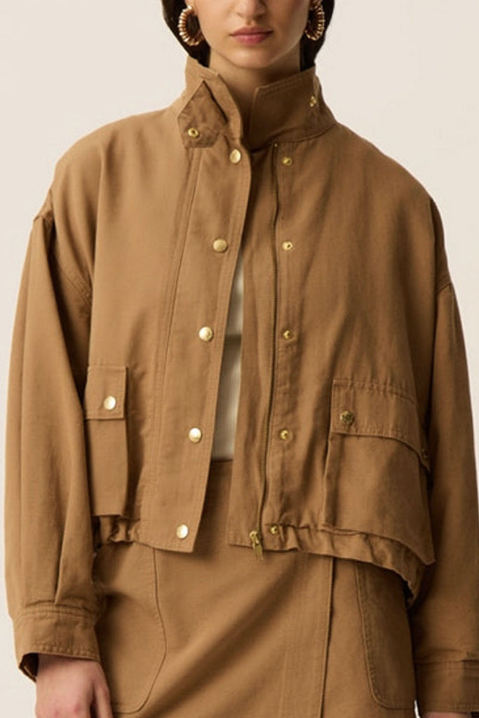 Bomber Des Petits Hauts nocciola