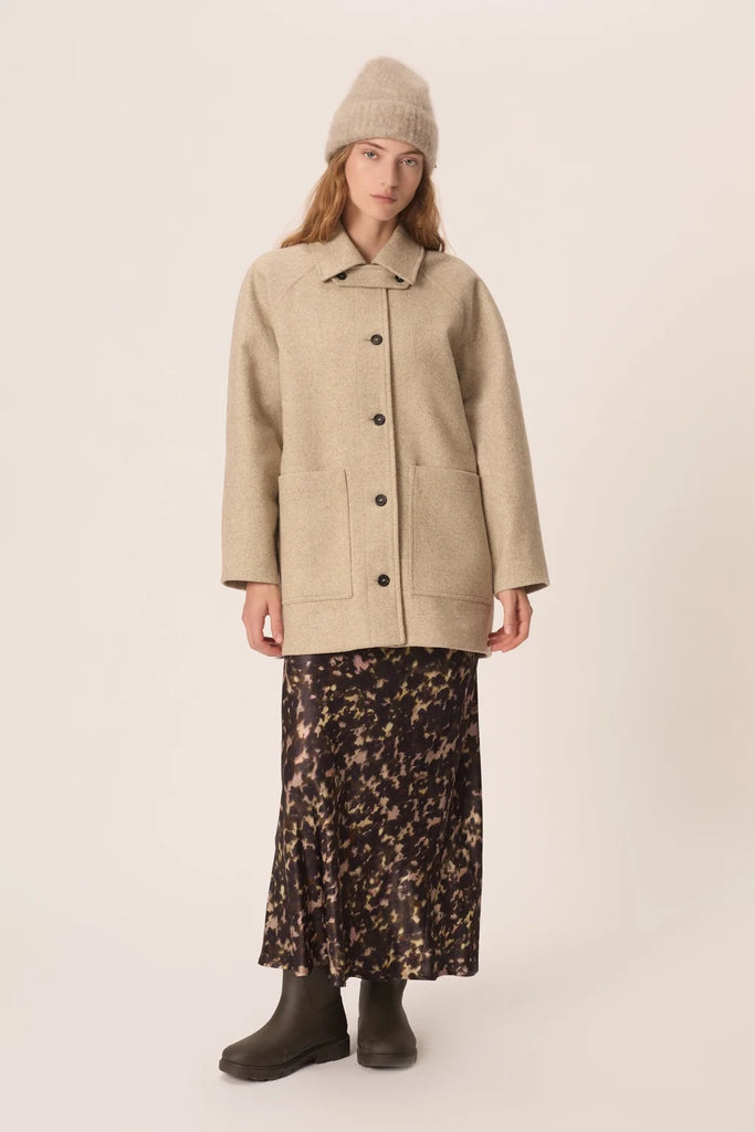 Cappotto Des Petits Hauts ecrù midi