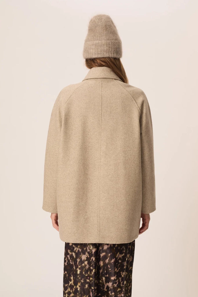 Cappotto Des Petits Hauts ecrù midi