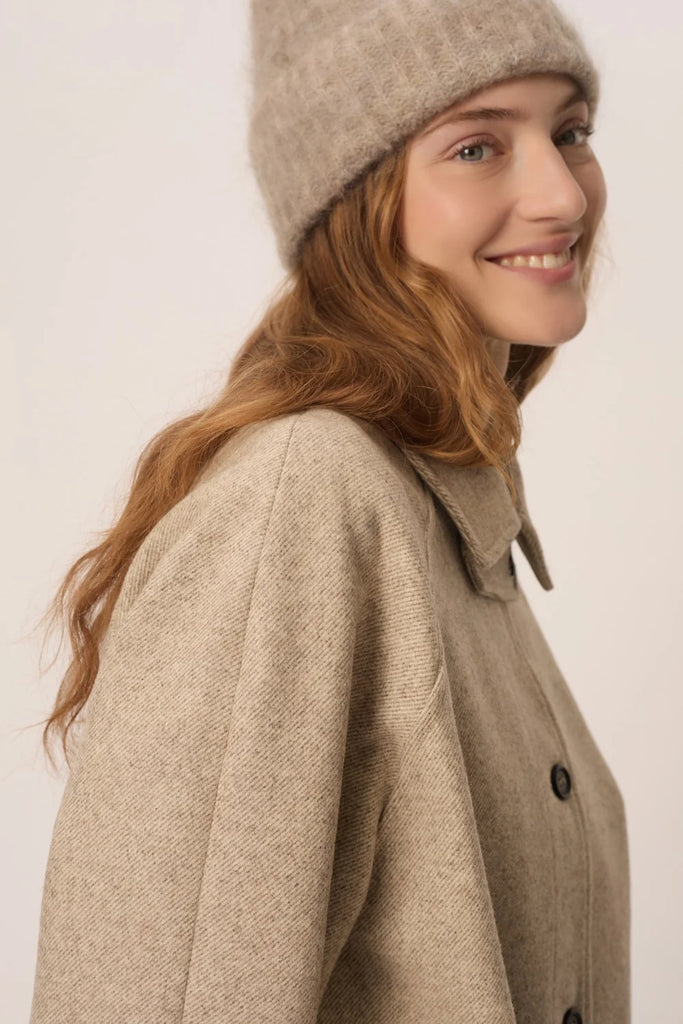 Cappotto Des Petits Hauts ecrù midi