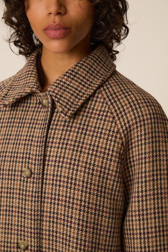 Cappotto Des Petits Hauts loden pied de poule