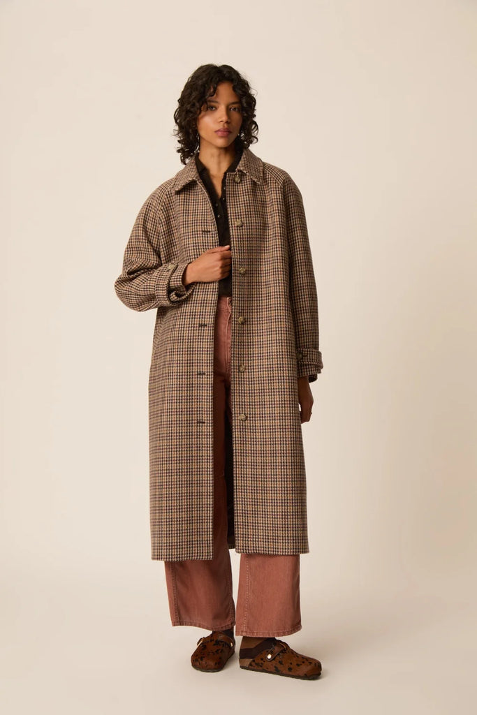 Cappotto Des Petits Hauts loden pied de poule