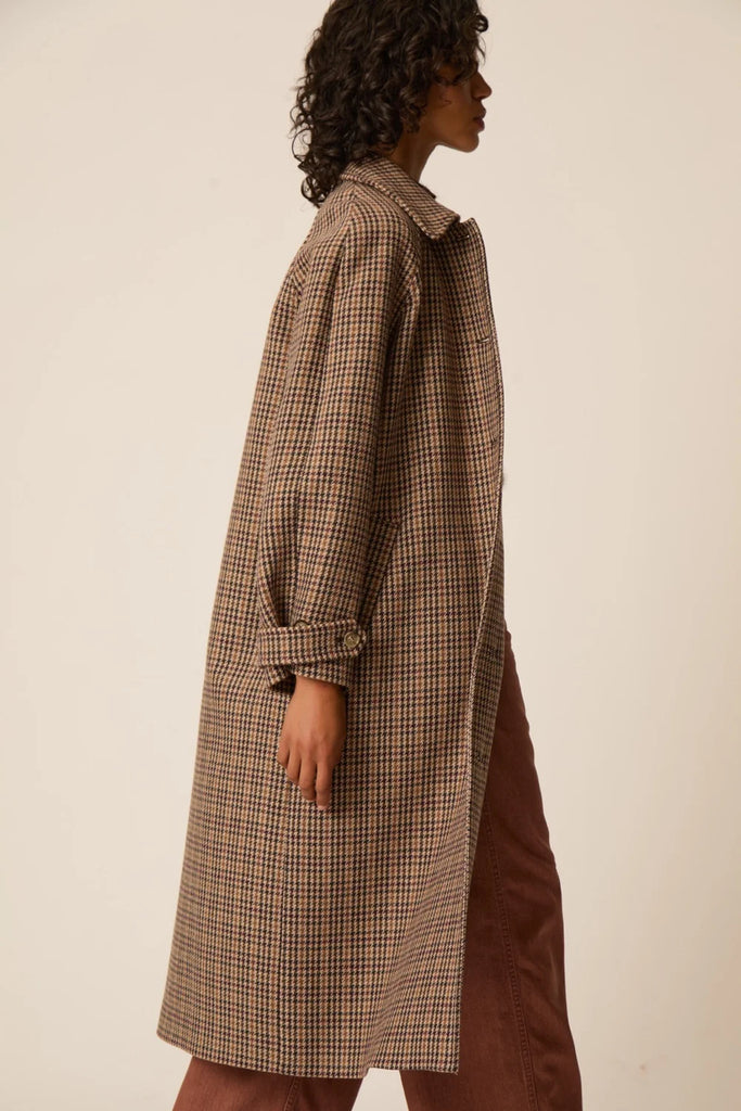 Cappotto Des Petits Hauts loden pied de poule