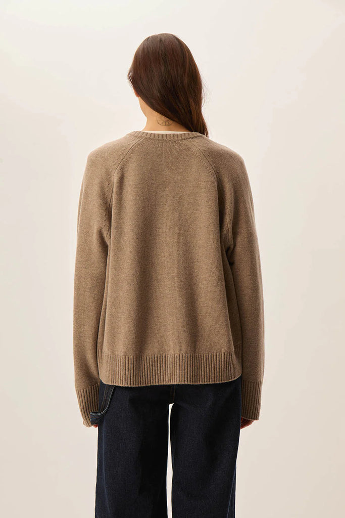 Maglione Des Petits Hauts la V tortora