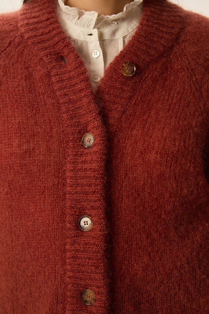 Cardigan Des Petits Hauts color volpe