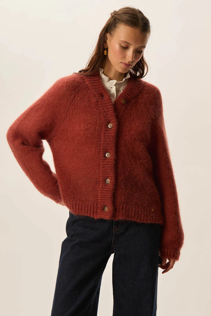 Cardigan Des Petits Hauts color volpe