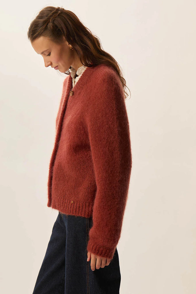 Cardigan Des Petits Hauts color volpe