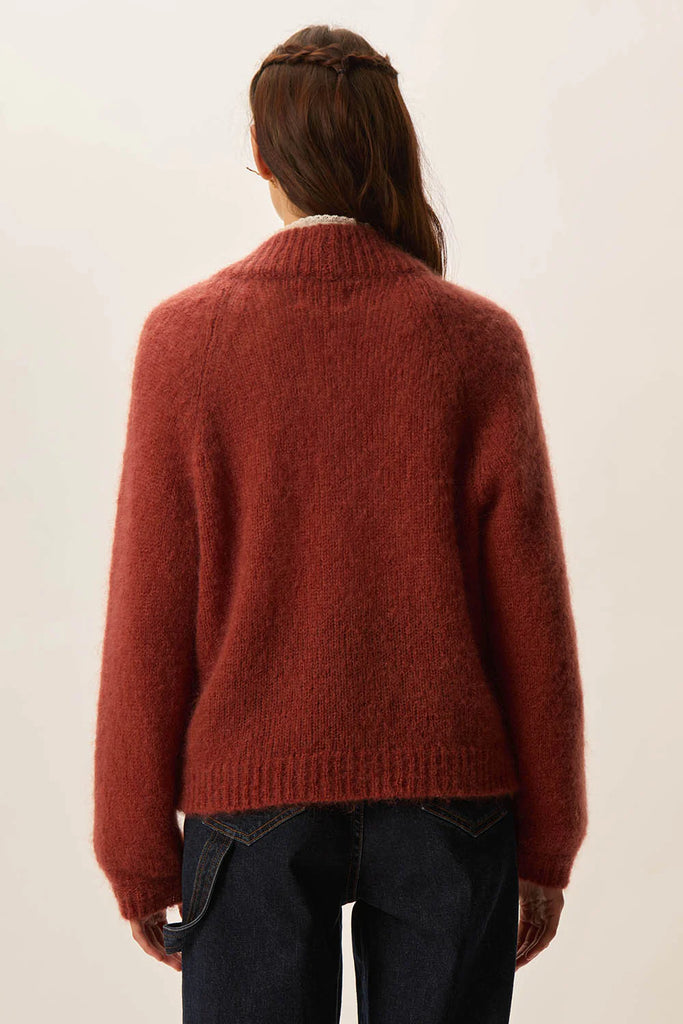 Cardigan Des Petits Hauts color volpe