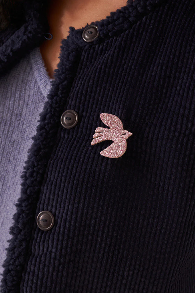 Spilla Des Petits Hauts colomba rosa