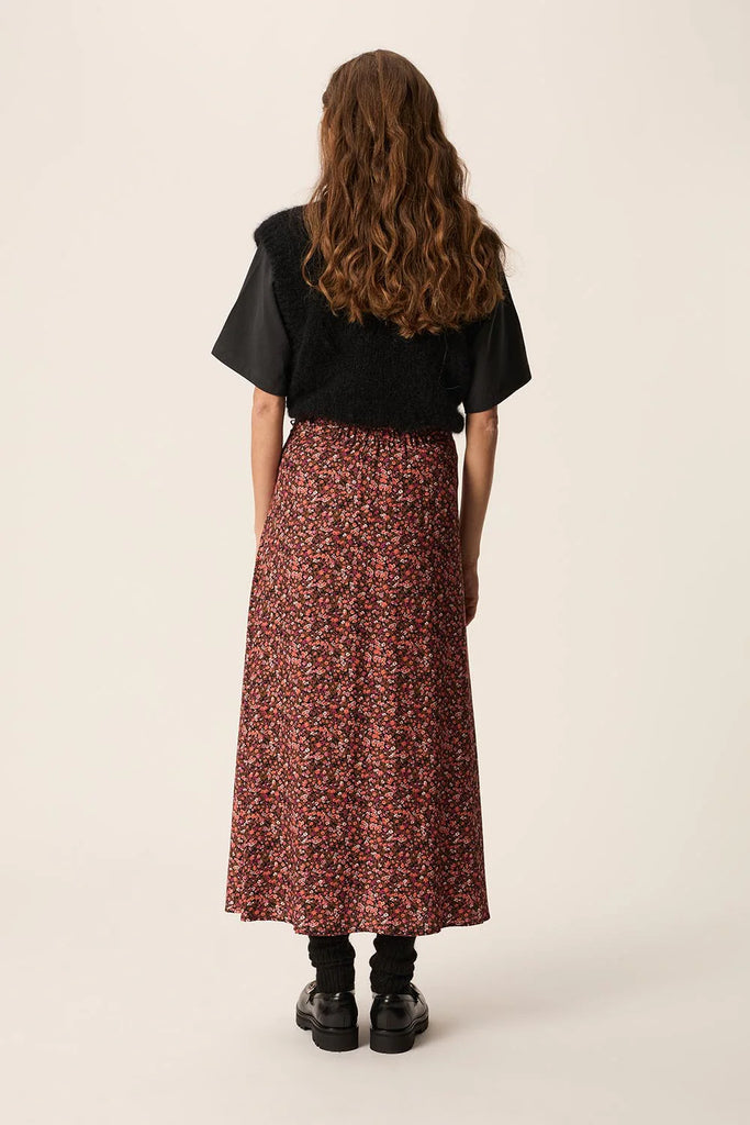 Gonna Des Petits Hauts fiorellini zucca