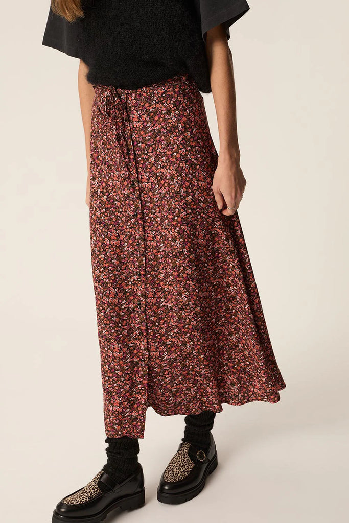 Gonna Des Petits Hauts fiorellini zucca