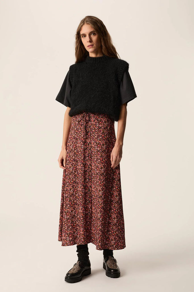 Gonna Des Petits Hauts fiorellini zucca