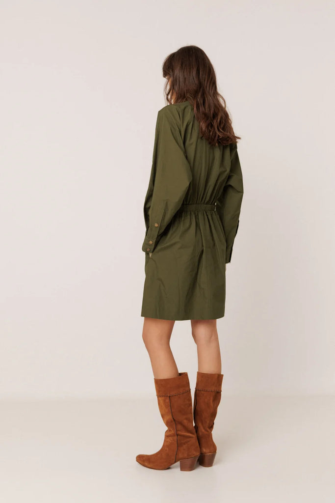 Abito Indi and cold corto kaki military