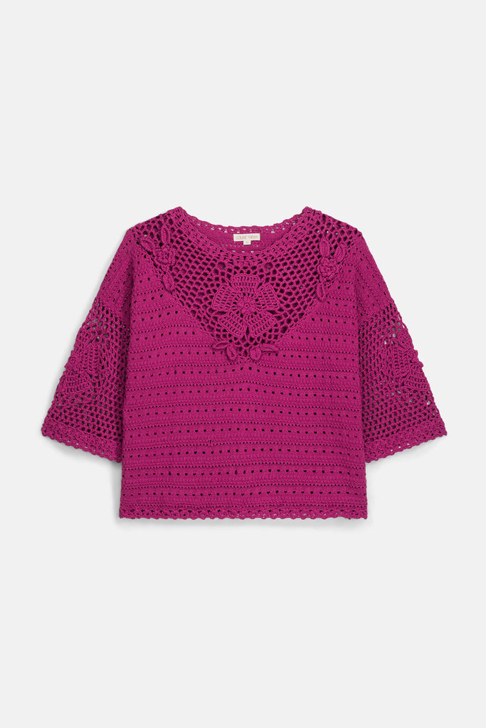 Maglia Louise Misha crochet bouganville
