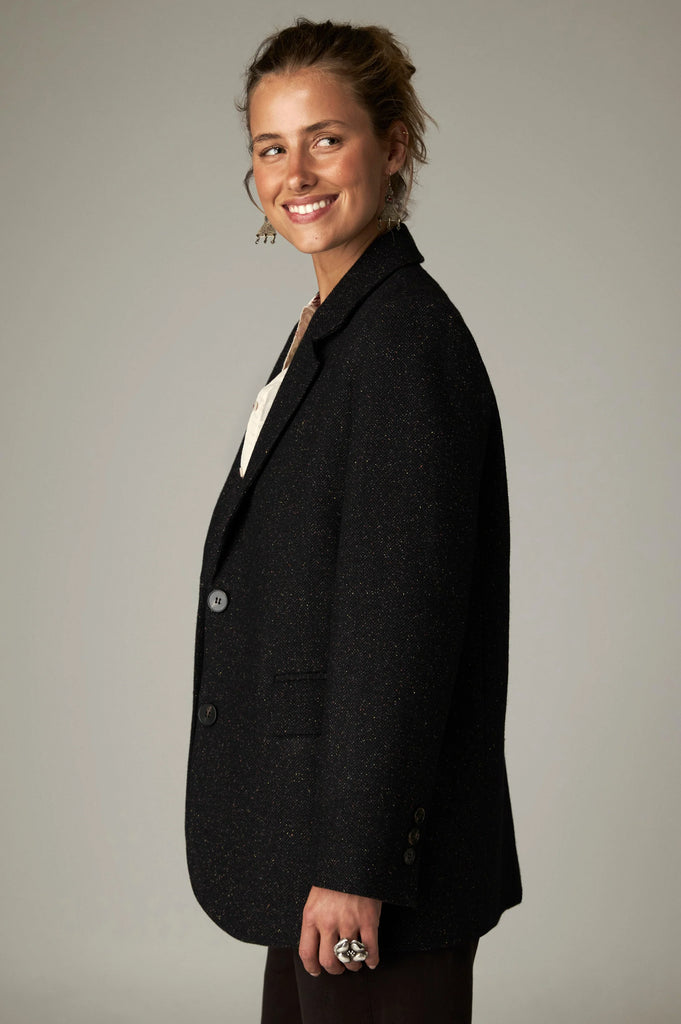 Blazer Maison Hotel nero sale e pepe multi