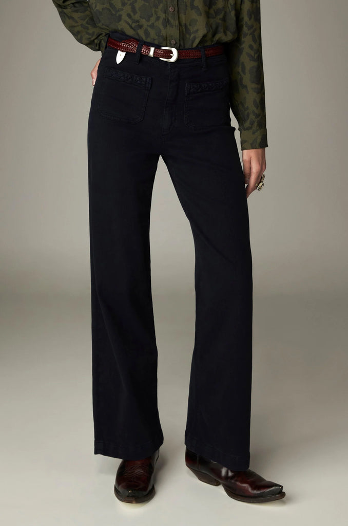 Pantaloni Maison Hotel blu 4 tasche