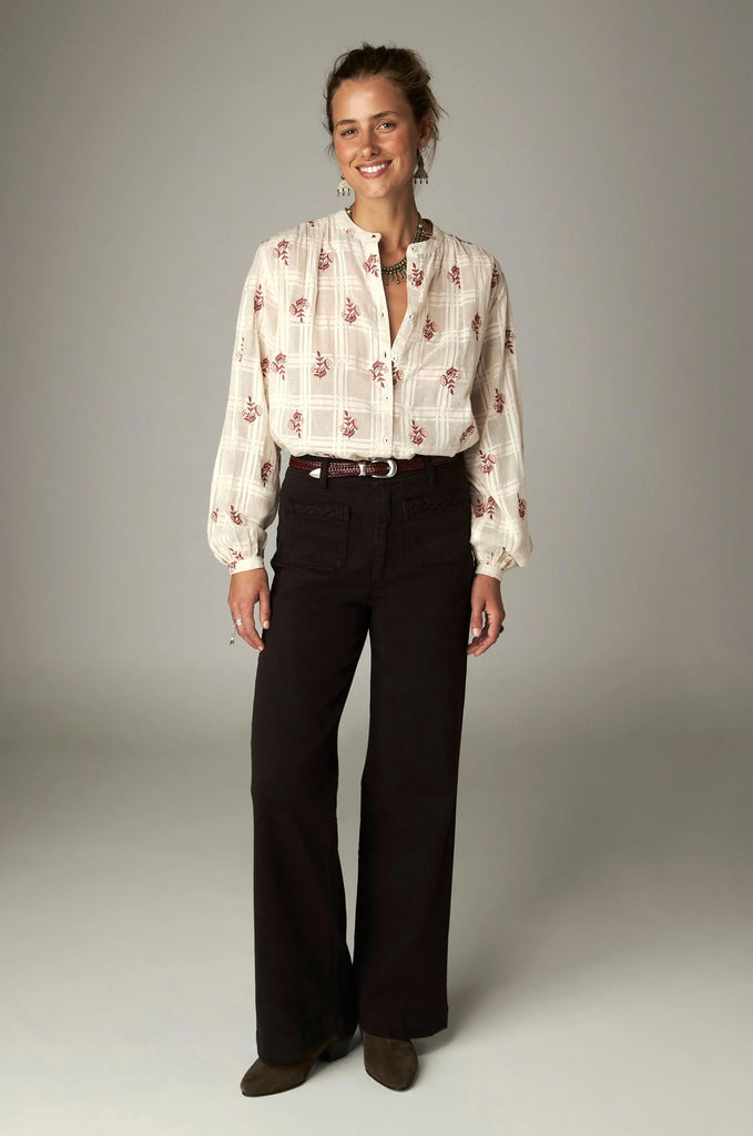 Pantaloni Maison Hotel brown 4 tasche