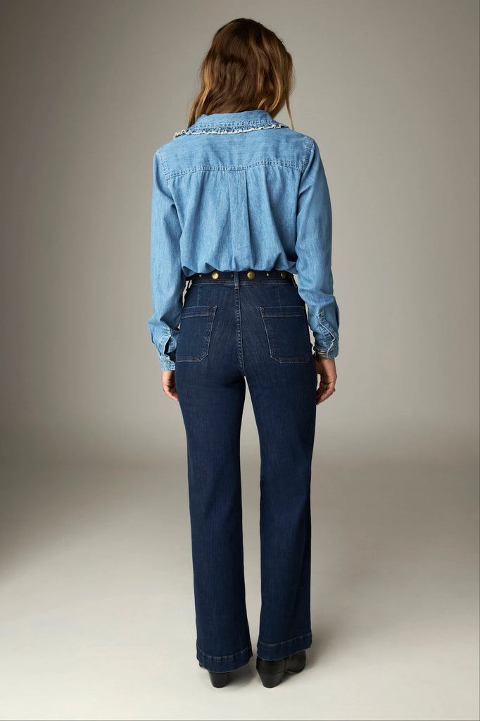 Pantaloni Maison Hotel denim 4 tasche