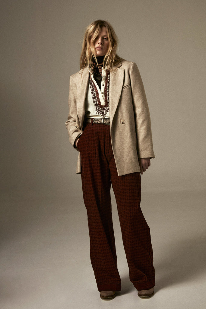 Blazer Maison Hotel ecrù