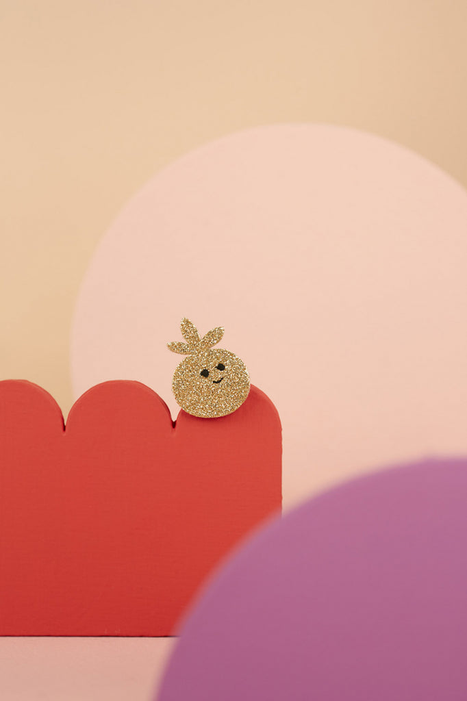 Spilla Des Petits Hauts pomodorino glitter