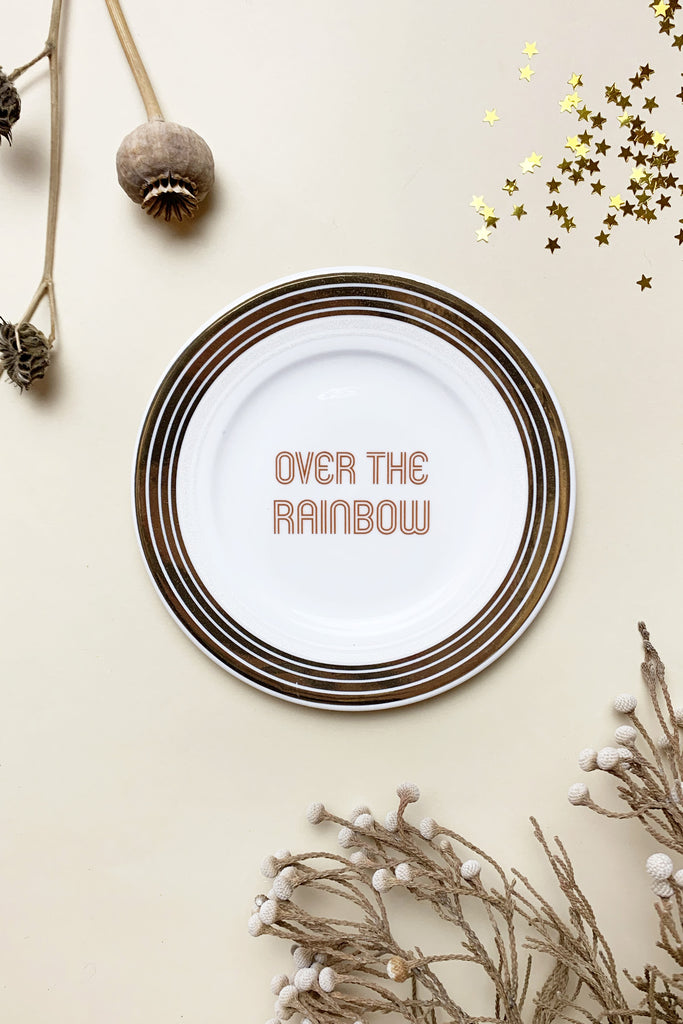 Piattino 'Over The Rainbow'