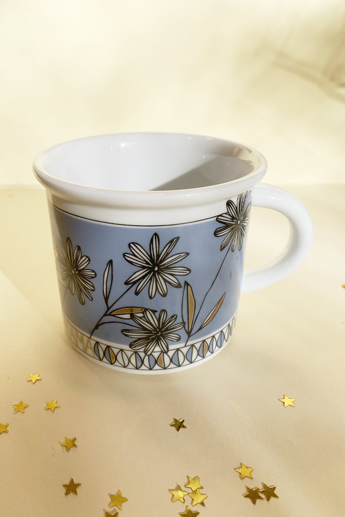 Tazza azzurra 'M'ama non m'ama'