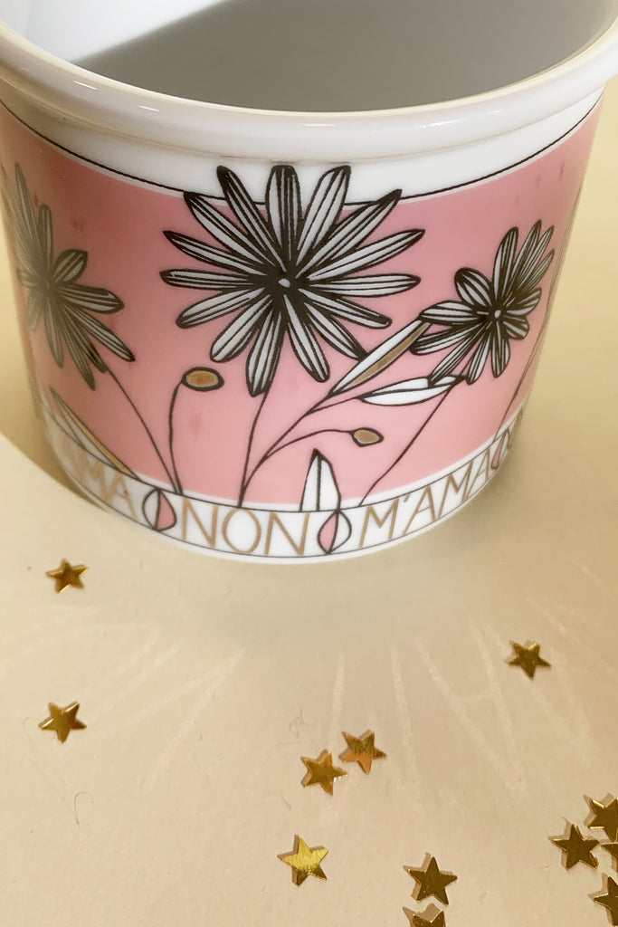 Tazza rosa 'M'ama non m'ama'