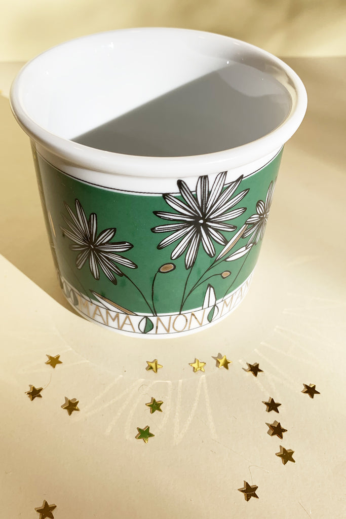 Tazza verde 'M'ama non m'ama'