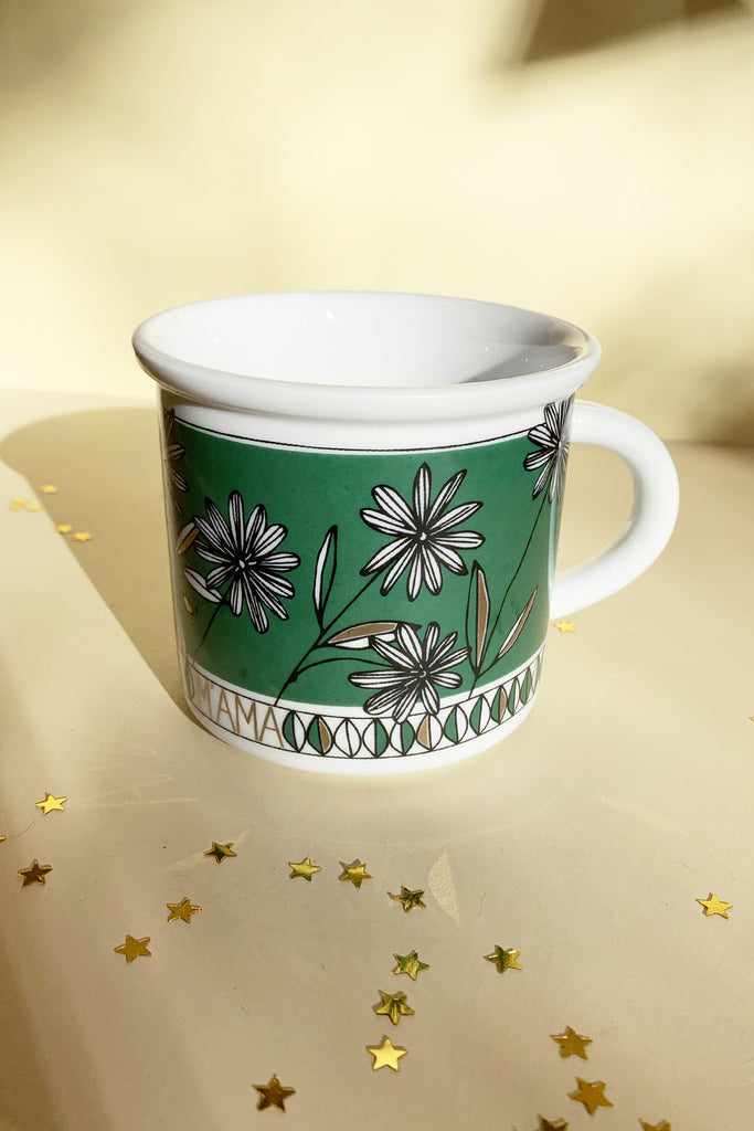 Tazza verde 'M'ama non m'ama'